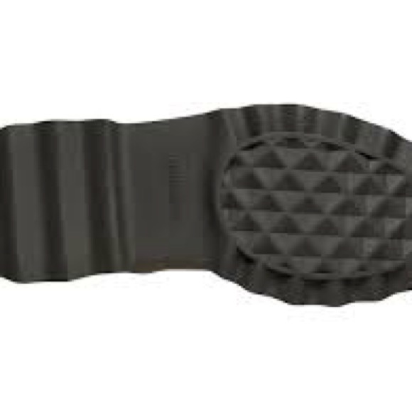 AEROSOLES SLALOM LUG SOLE KNEE HI GLOSSY RAIN BOOTS NWT SZ 8 - Picture 3 of 5